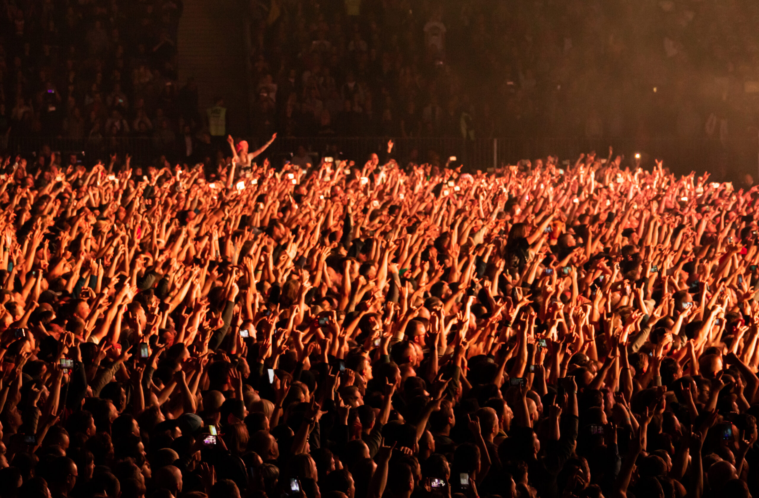 image foule lors d'un concert D&DRones - Tournage clip vidéo